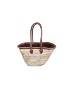 Panier en Paille Petit modele Marron