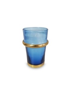 Collection Verre Beldi Bronze Bleu