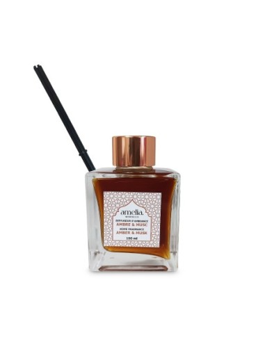Diffuseur D'ambiance Carre Ambre & Musk 100ML